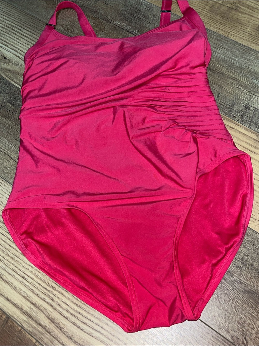 Calvin Klein Women’s Fuchsia One-Piece Swimwear Size 14